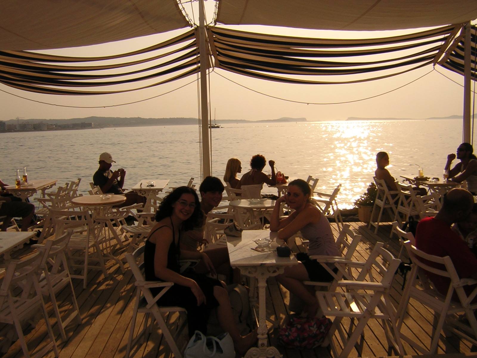 tramonto al cafè del mar