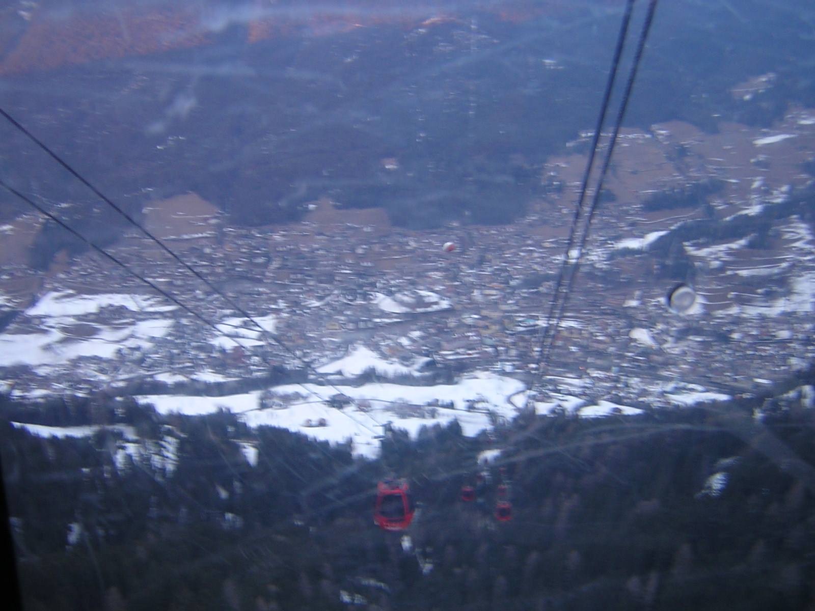 ORTISEI VISTA DALLA FUNIVIA DELL'ALPE DI SIUSI