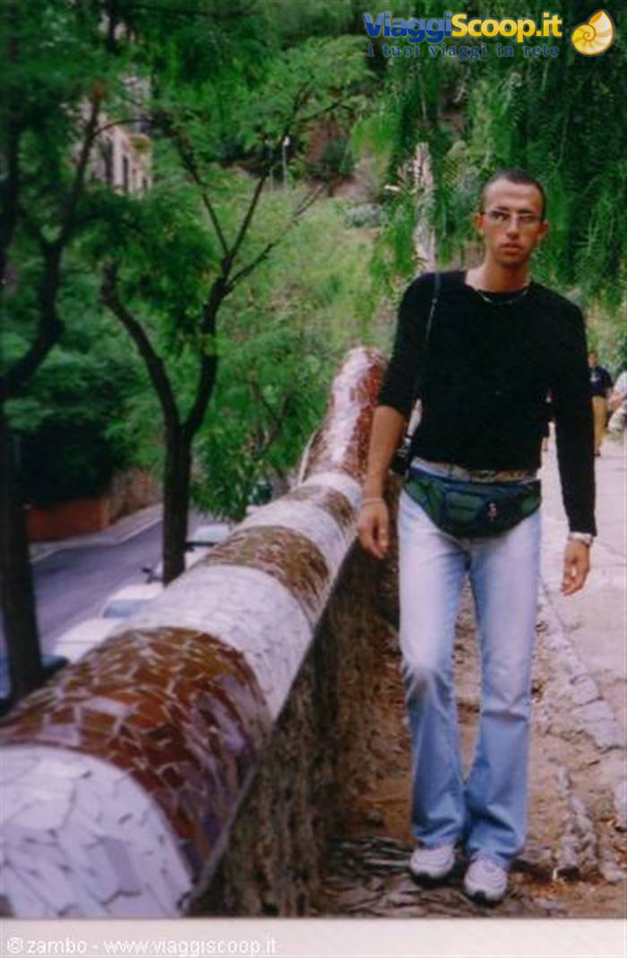Nel parco di Gaudì