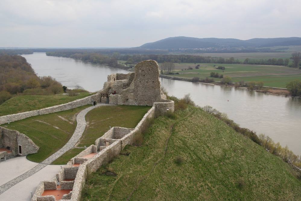 Castello di Devin....con vista sul Danubio