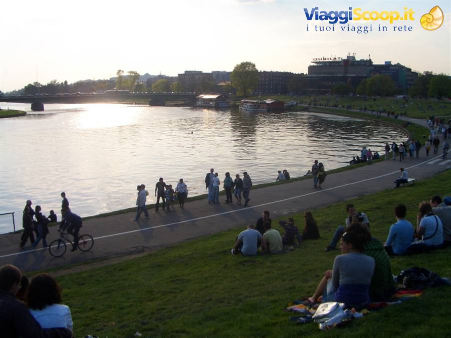 La Vistula...il fiume di Cracovia