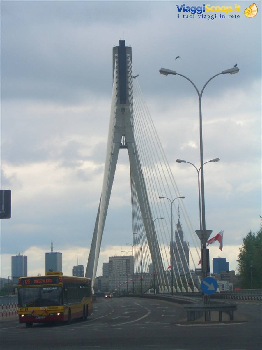 Ponte sopra il fiume Vistula