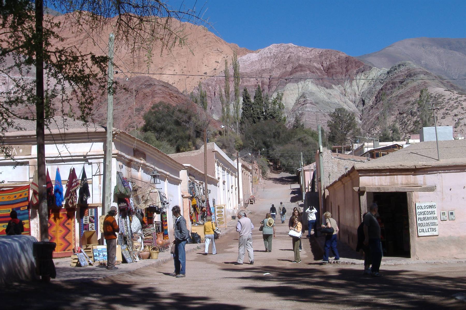 Purmarca e il Cerro de los siete colores