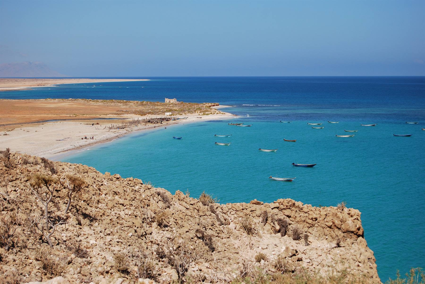 Socotra - Mare e barche