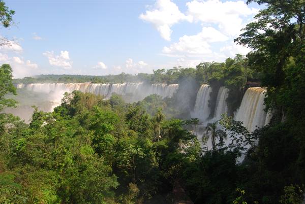 Cascate di Iguazù - Lato argentino - Fianco