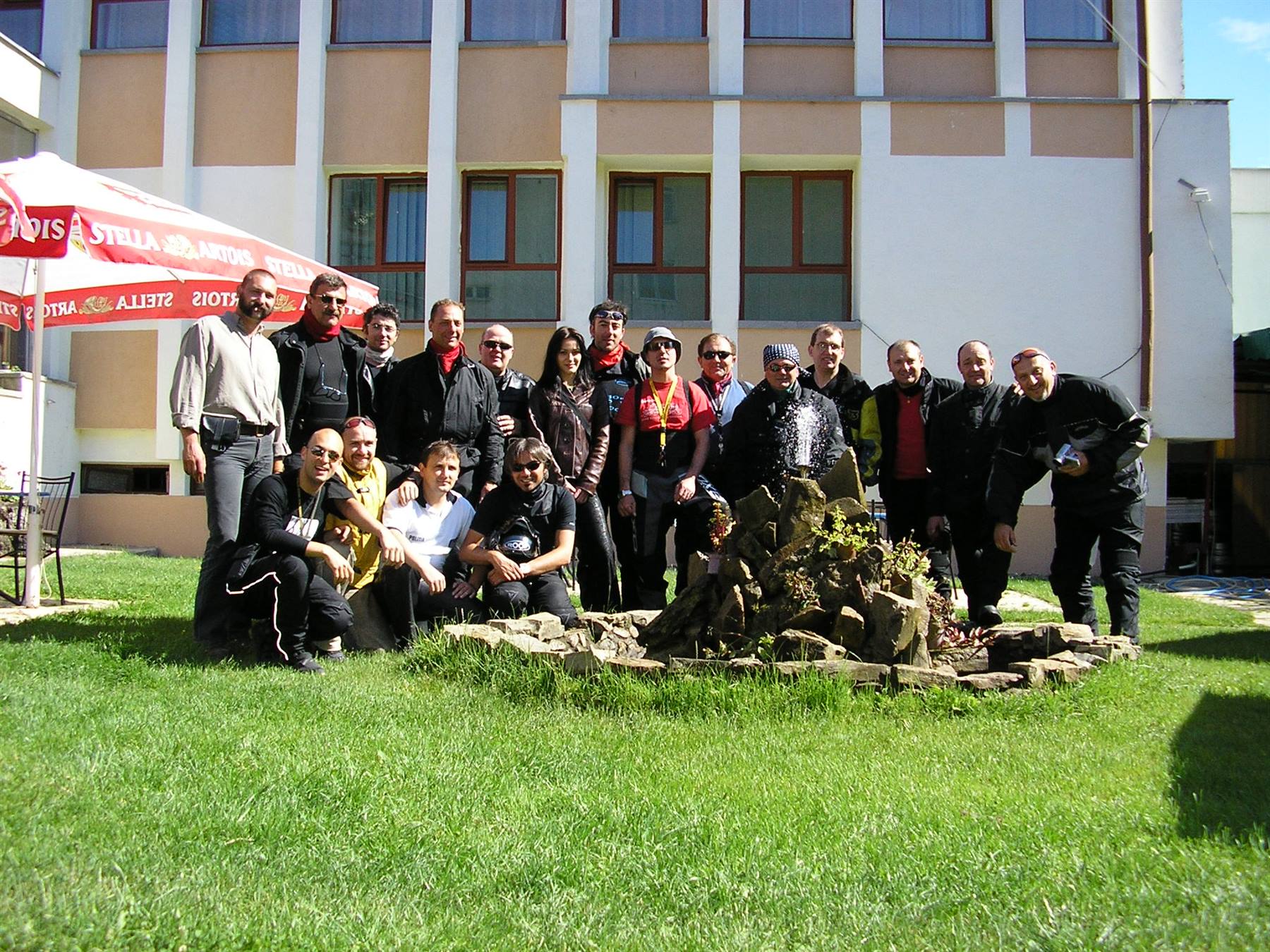 il gruppo Motoamici al completo