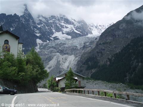 il ghiacciaio val Veny