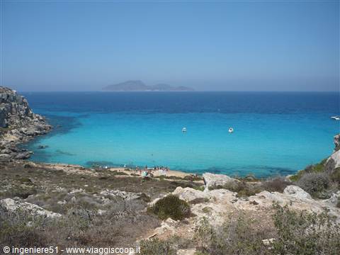 i colori di cala rossa