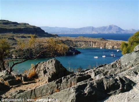Il lago di Lindos