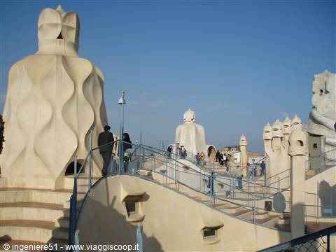 il tetto di casa pedrera