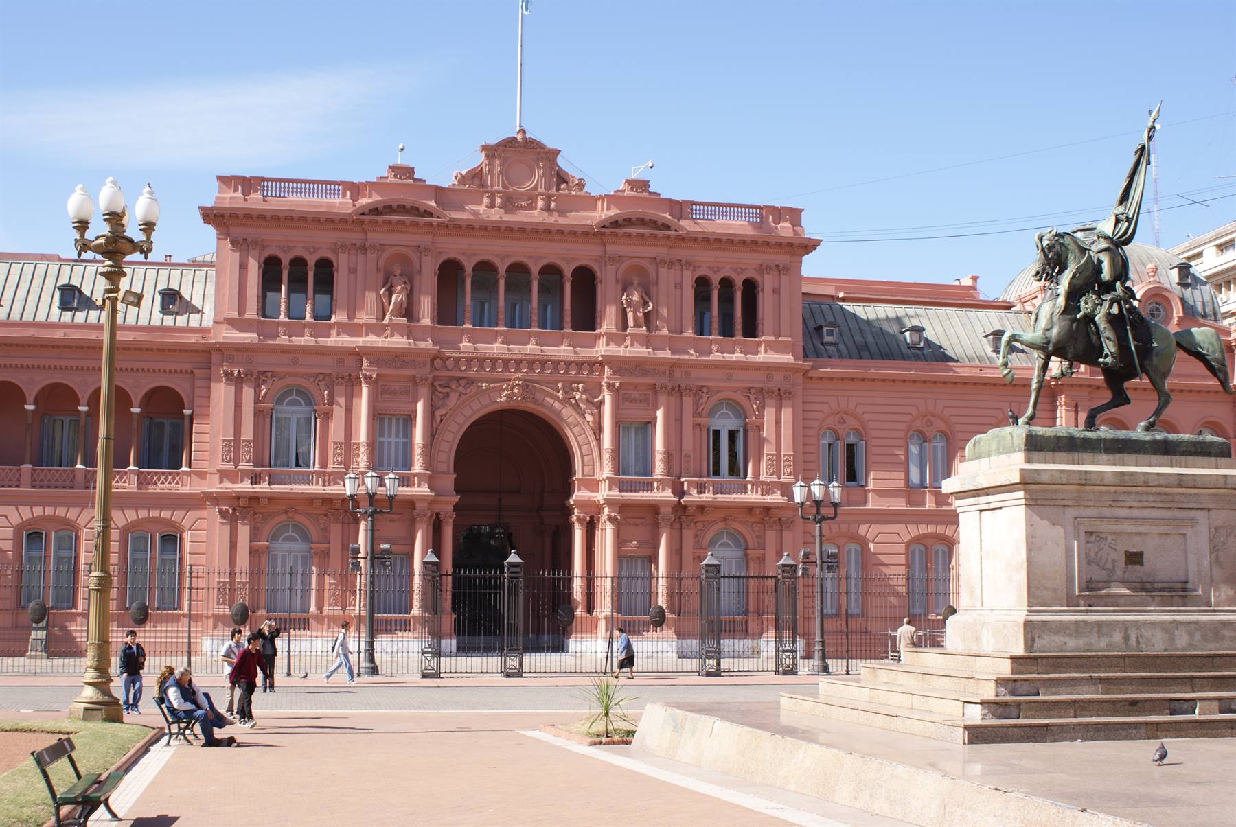 la casa rosada