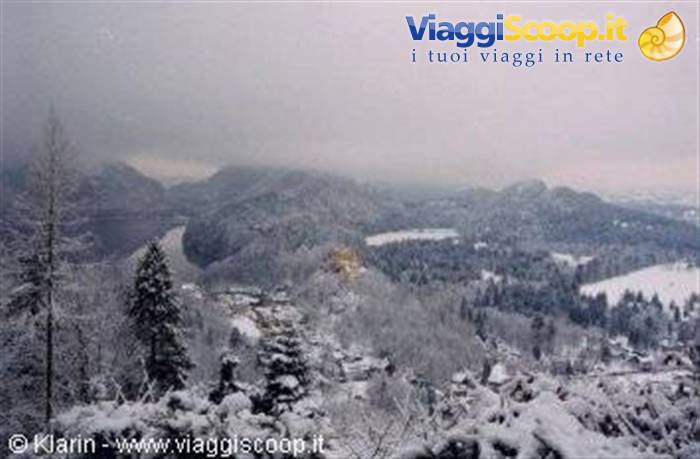 Bellissima vista sul Castello di Hohenschwangau