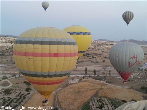 In Mongolfiera in Cappadocia