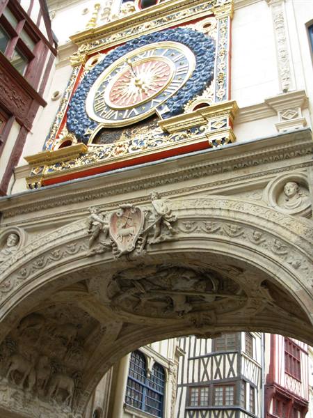 Rouen - torre dell'orologio