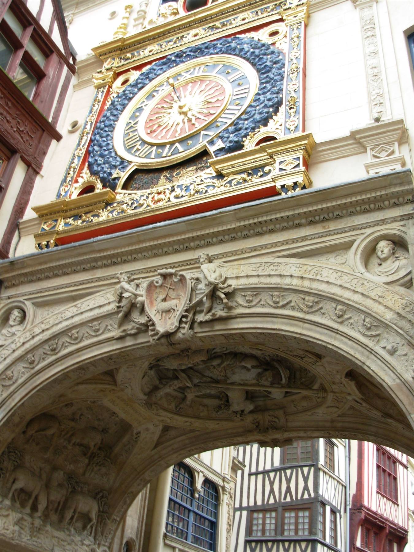Rouen - torre dell'orologio