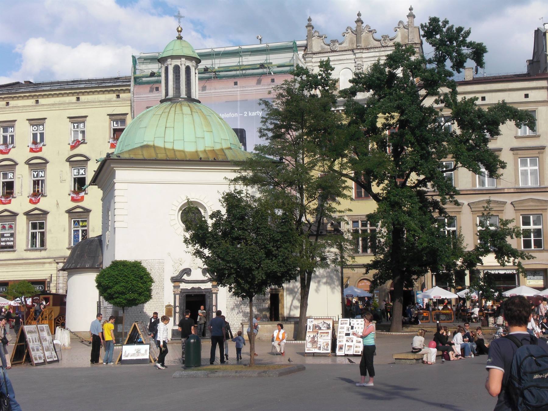 Cracovia - Scorcio Main Market Square (Rynek Glowny)