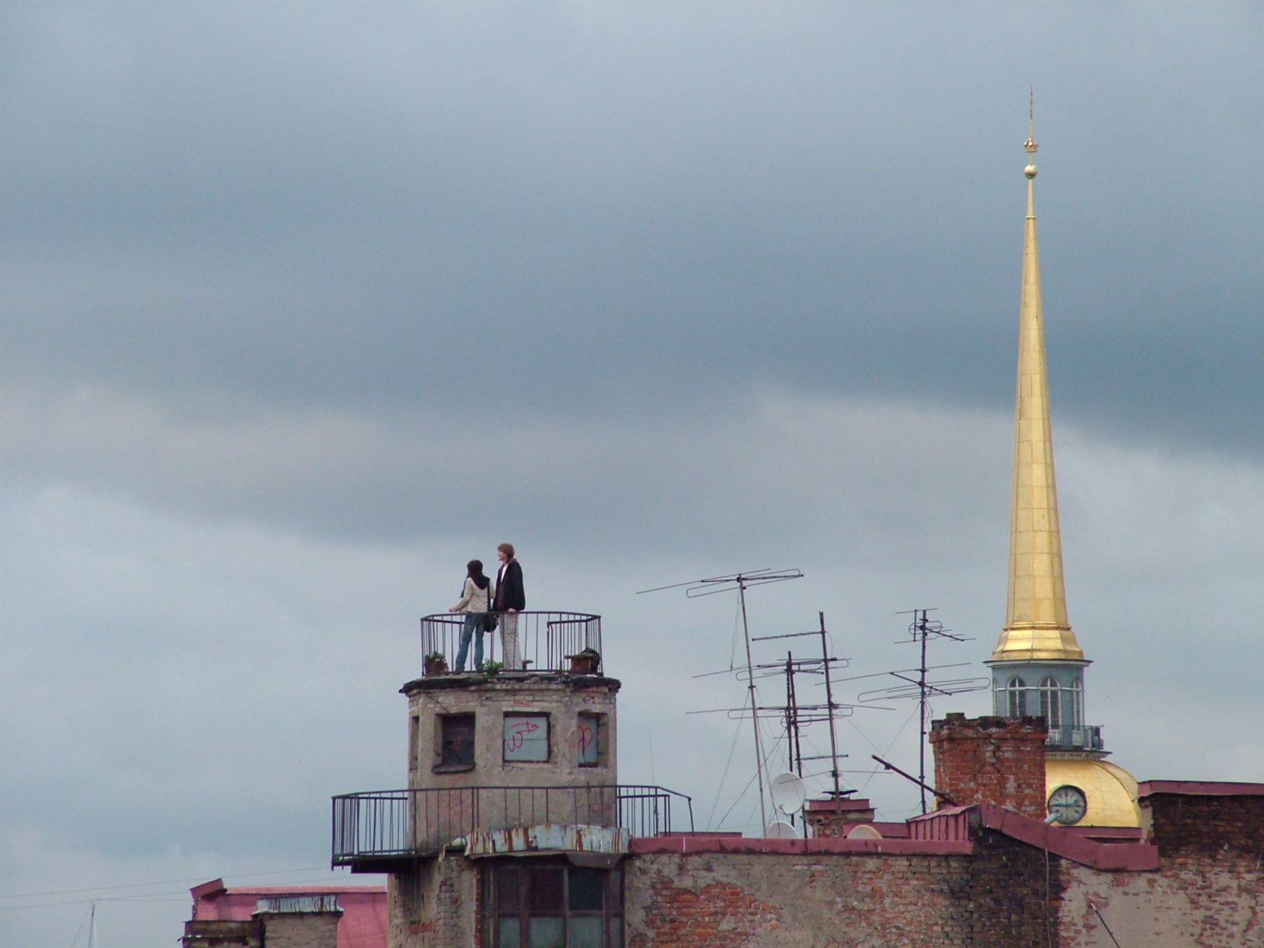 I tetti di Piter e l'Ammiragliato