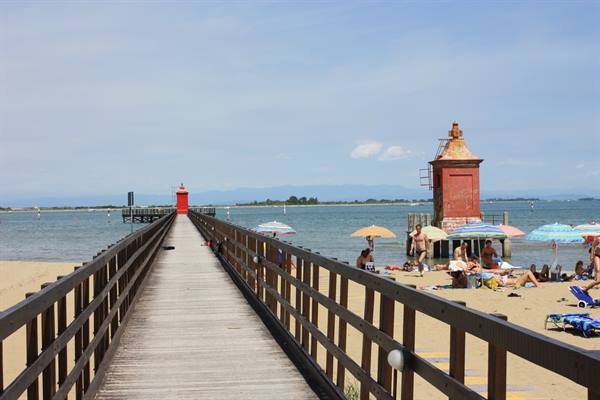 Lignano Sabbiadoro. Il pontile del Faro