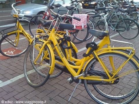 Yellow bike