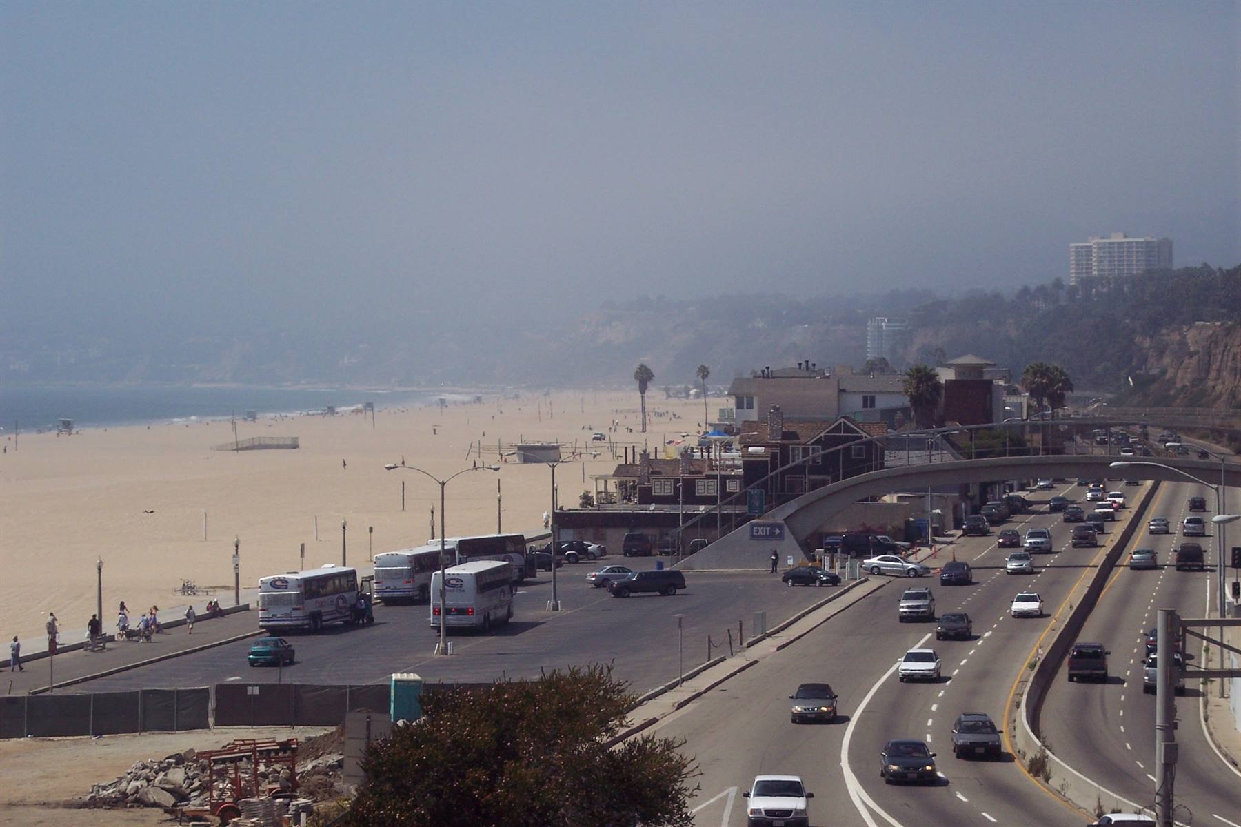 los angeles: la spiaggia a santa monica
