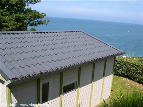 IL NOSTRO BUNGALOW AL CAMPEGGIO "MUNIICIPAL DE RENEVILLE " DI FECAMP (ALTA NORMANDIA)