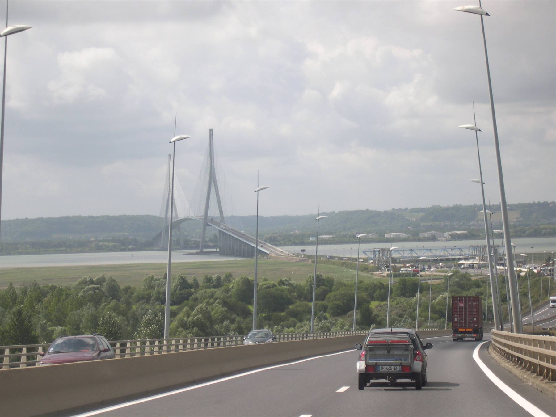 IL FAMOSO PONTE DELLA NORMANDIA (ALTA NORMANDIA)