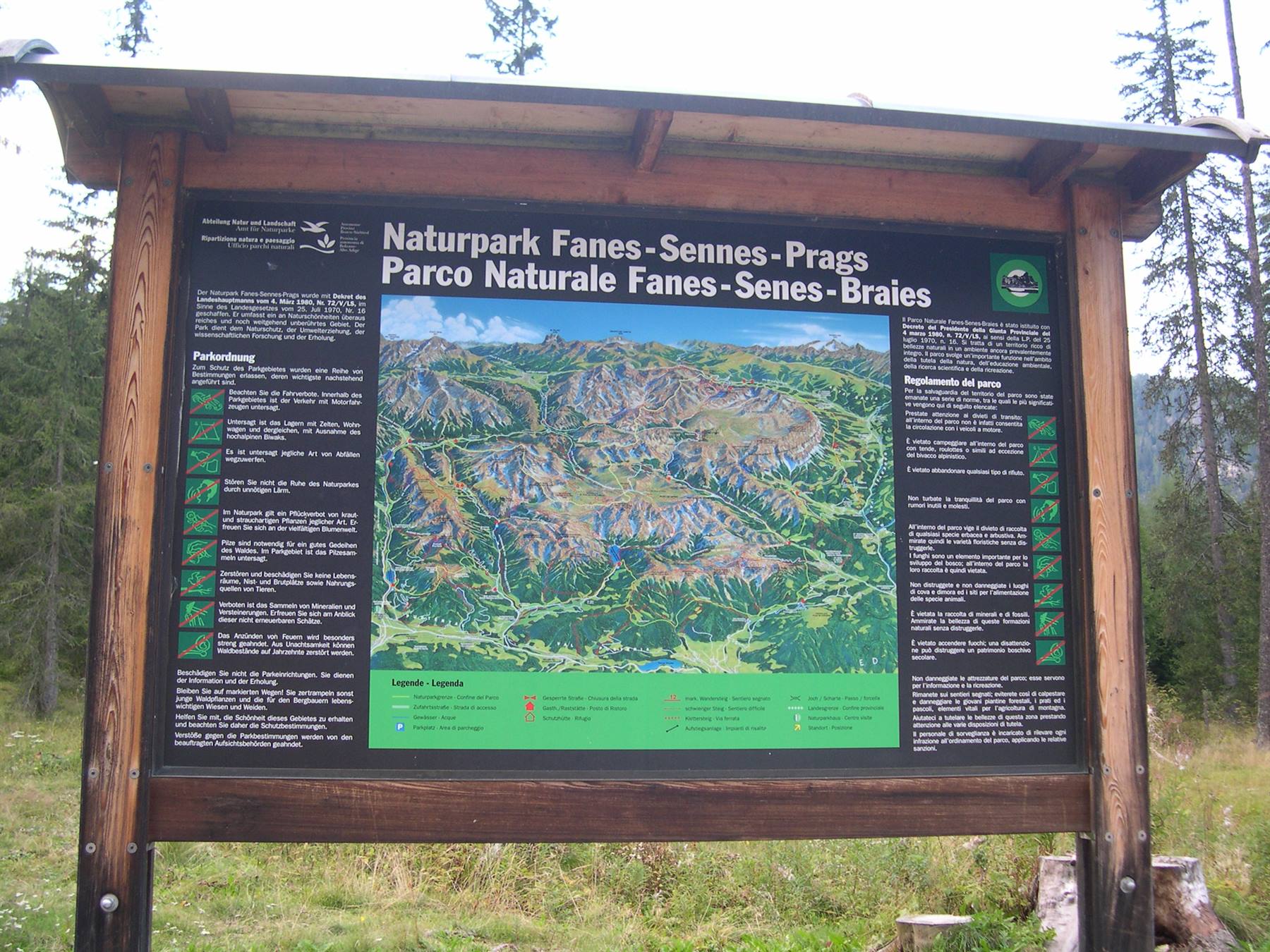 "PARCO NATURALE FANES SENNES BRAIES"