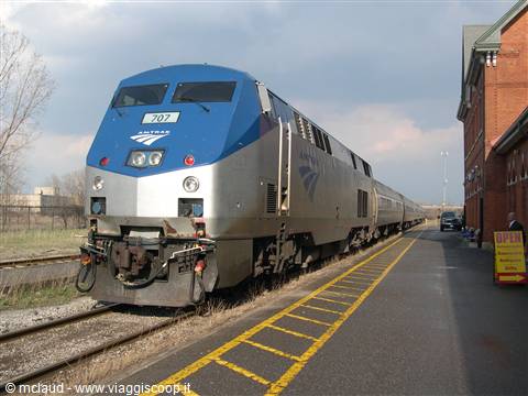 IN TRENO VERSO TORONTO !