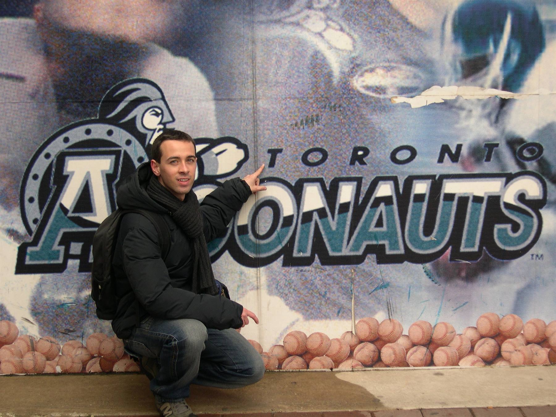 SOTTO LO STADIO DEI TORONTO ARGONAUTS ! !