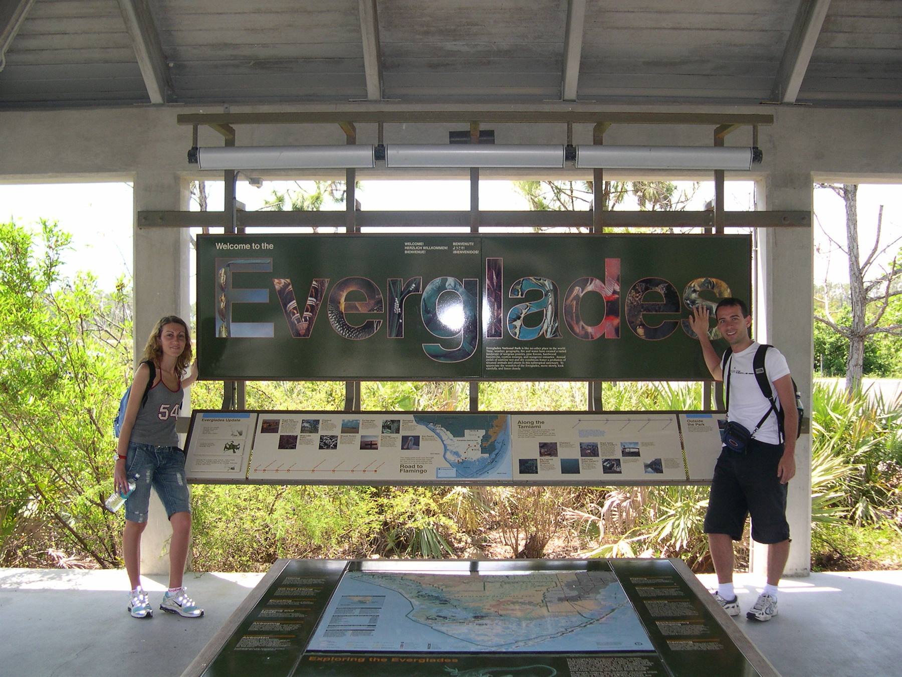 IN ESPLORAZIONE NELL' EVERGLADES NATIONAL PARK