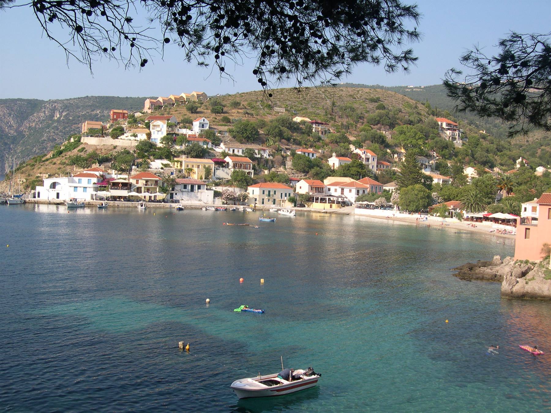 SCORCIO DI ASSOS VISTA DAL MARE
