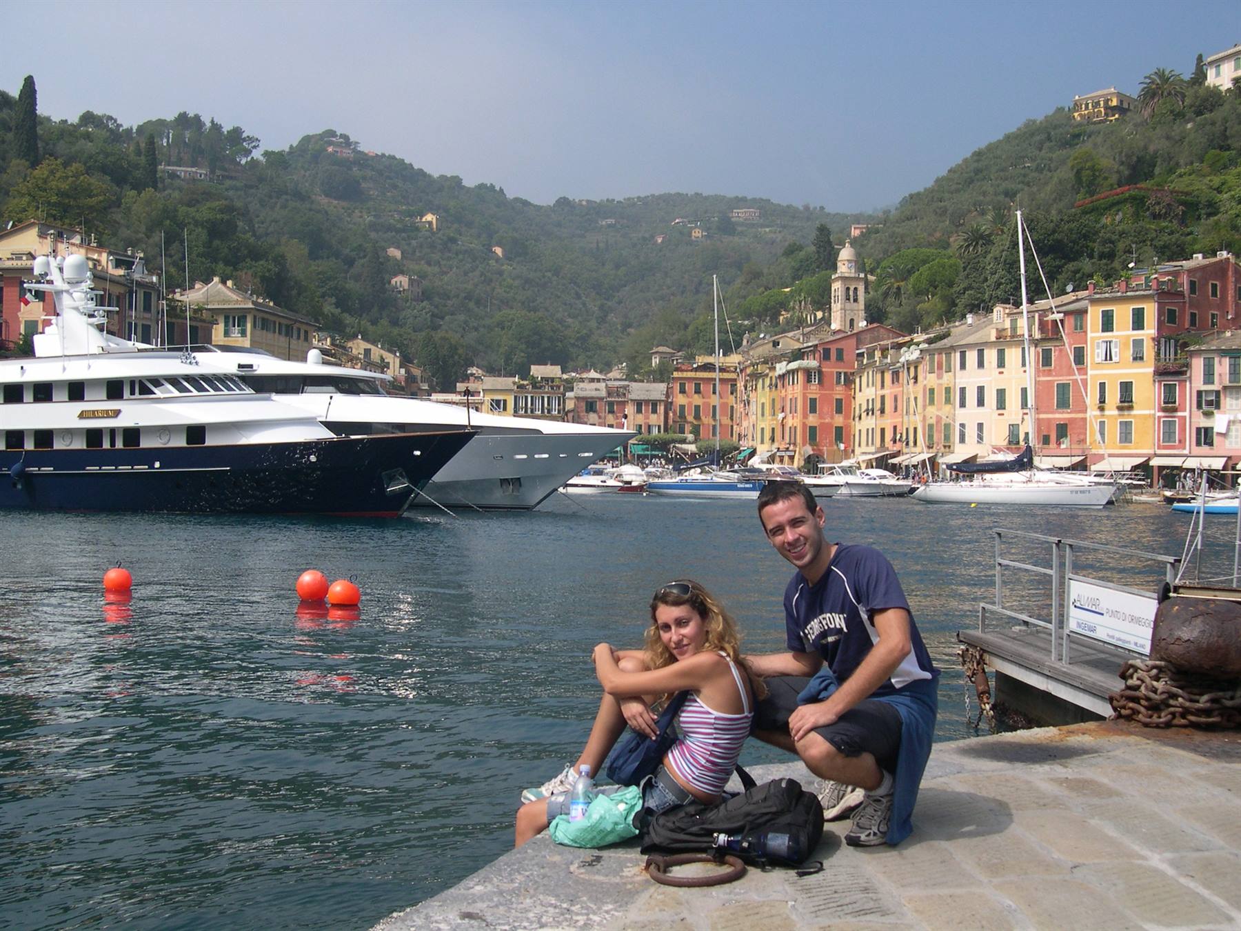 CLAUDIO E VALENTINA A PORTOFINO