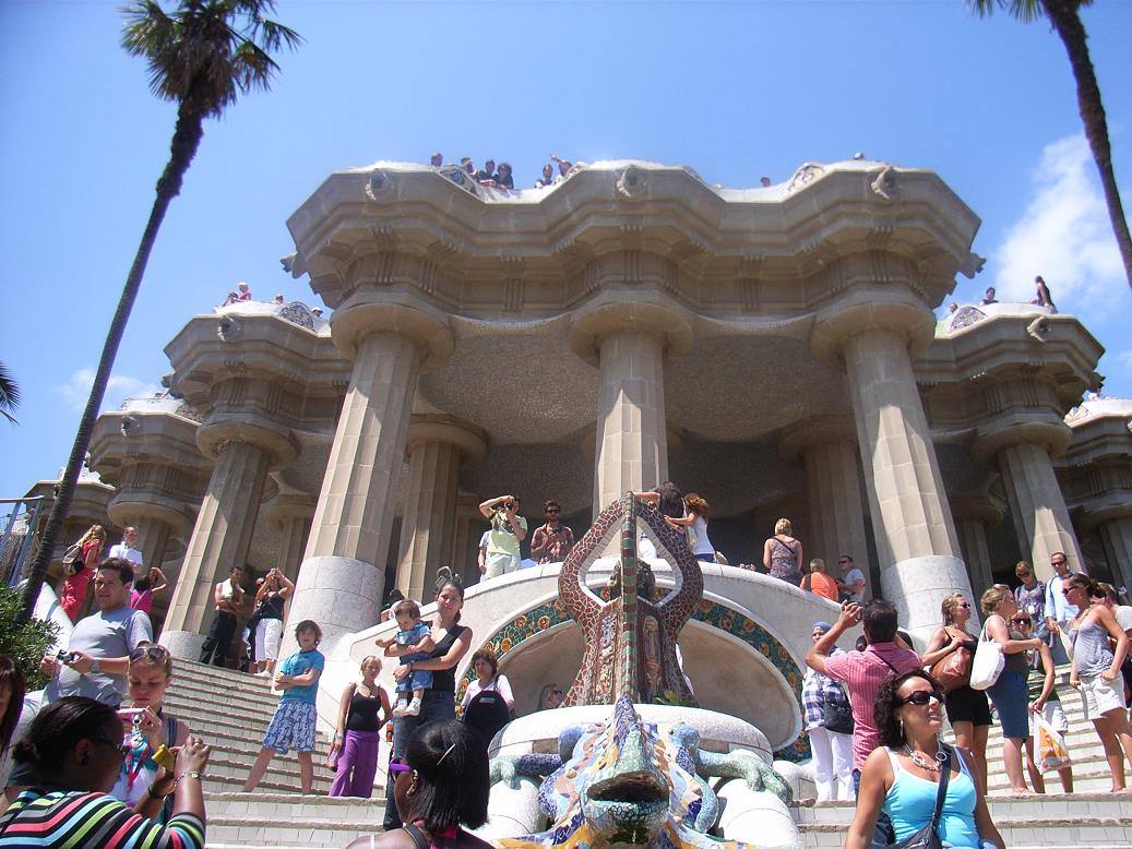 BARCELLONA - PARQUE GUELL DI GAUDI'