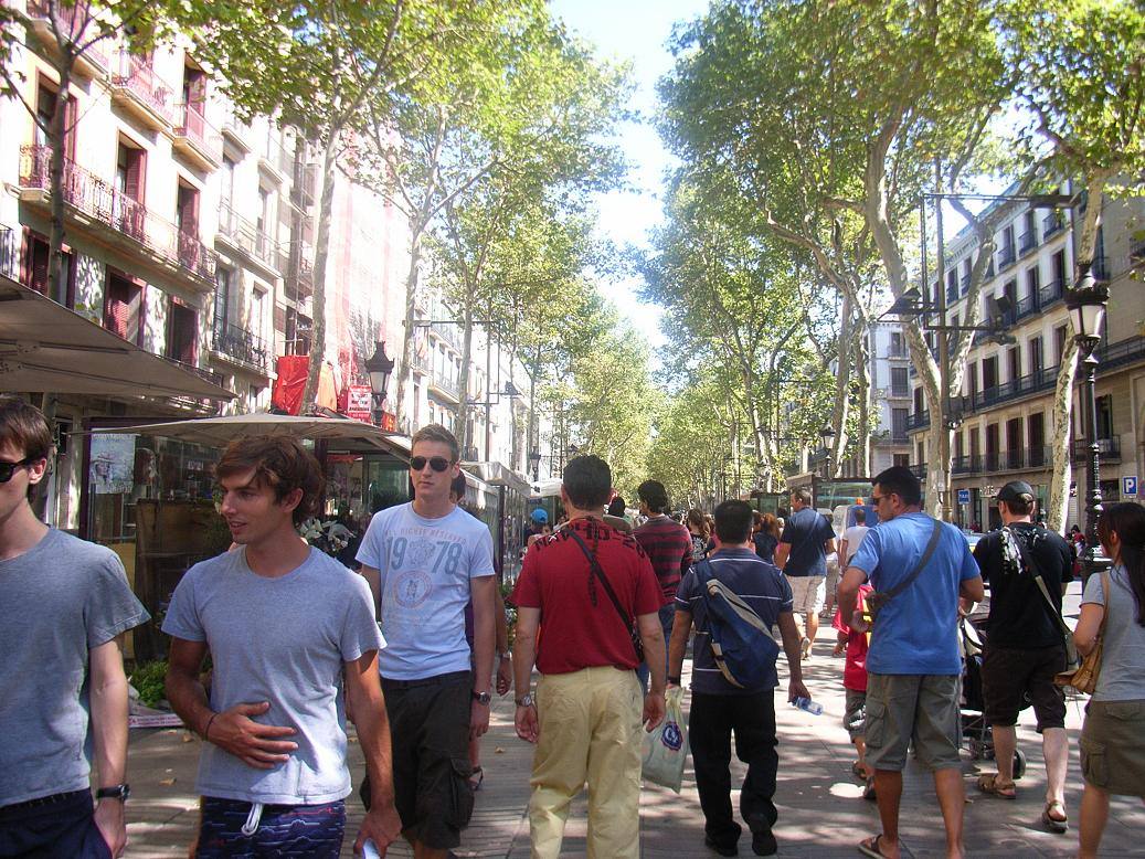 BARCELLONA - LA RAMBLA