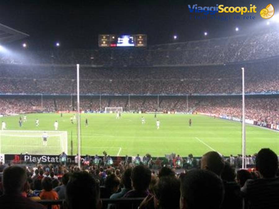 Camp Nou ( partita Champions League Barça . Chelsea)