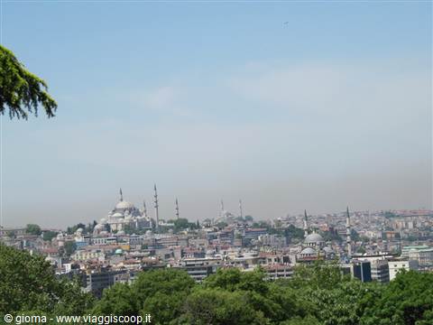 16 panoramica dal Topkapi