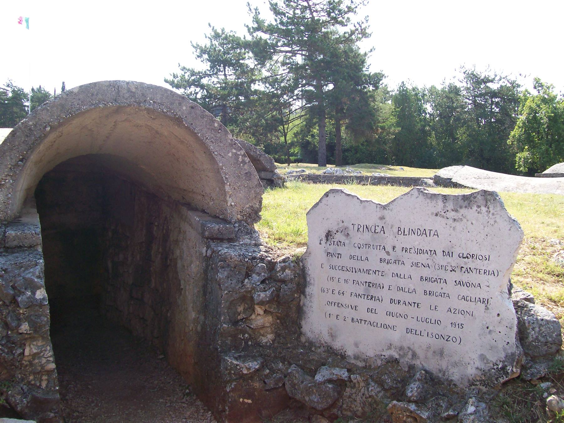 Redipuglia_ingresso Trincea