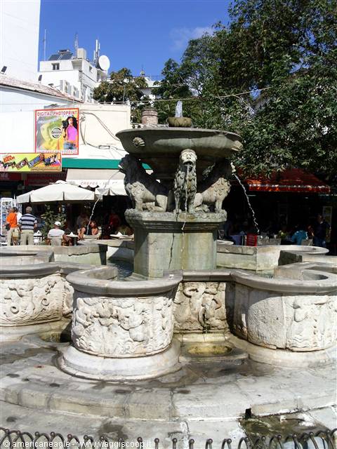La capitale Herakion - Fontana dei Quattro Leoni (o del Morosini)