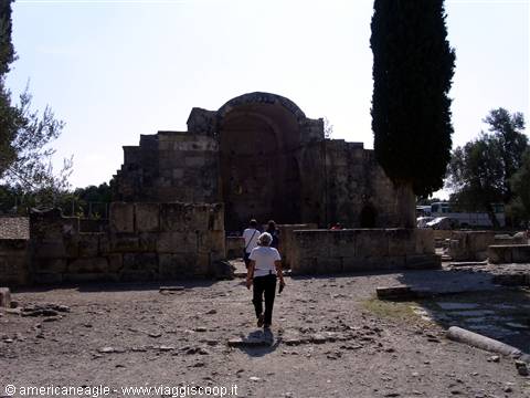 Città di Gortys - Resti della Basilica di San Tito