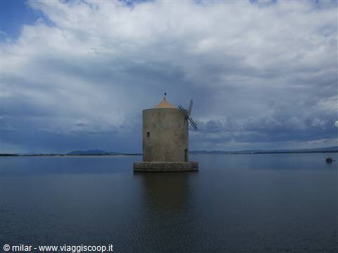 ORBETELLO: giro in laguna.