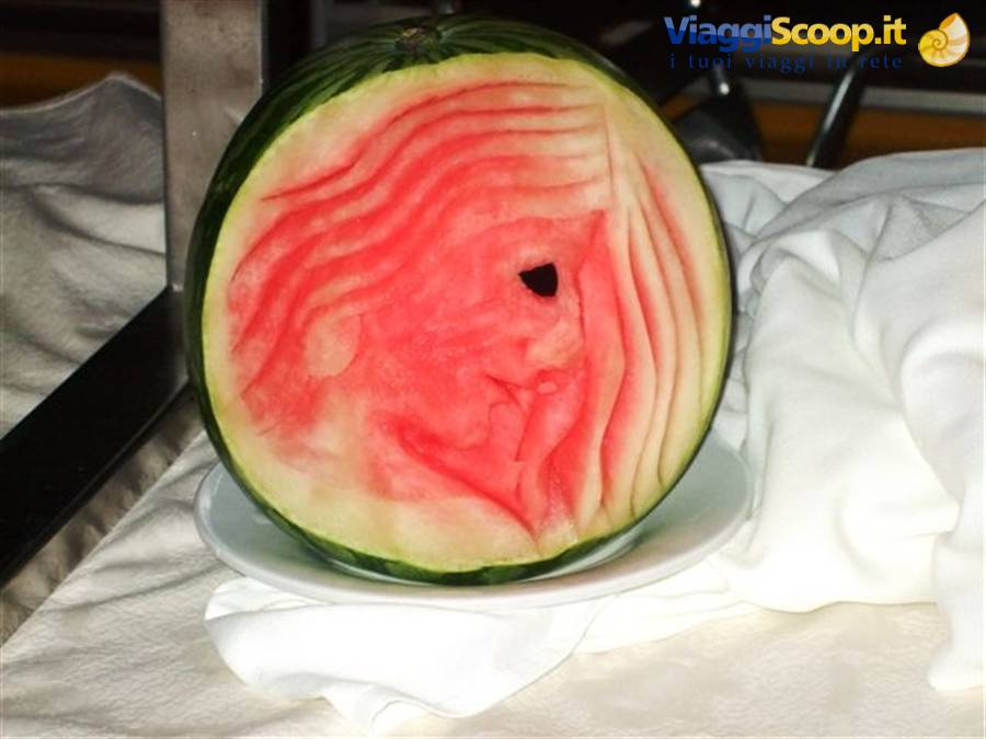 sculture di frutta