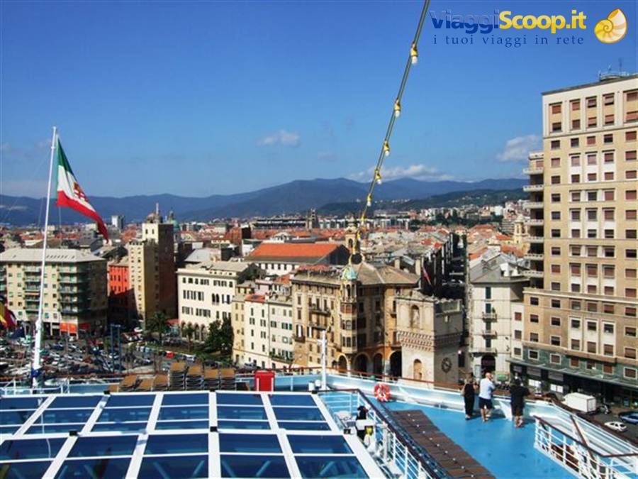 panorama dalla nave