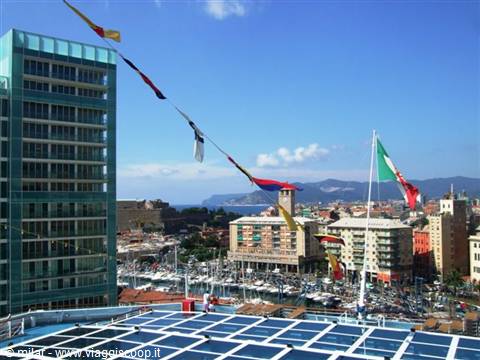panorama dalla nave