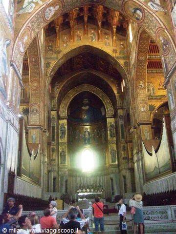 Cattedrale di Monreale: interno.