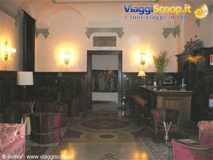 sala accoglienza hotel abbazia