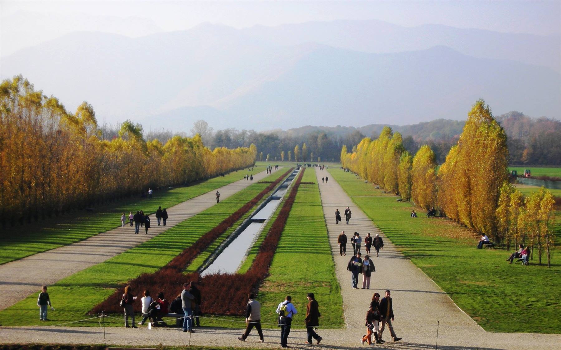 il parco in lunghezza