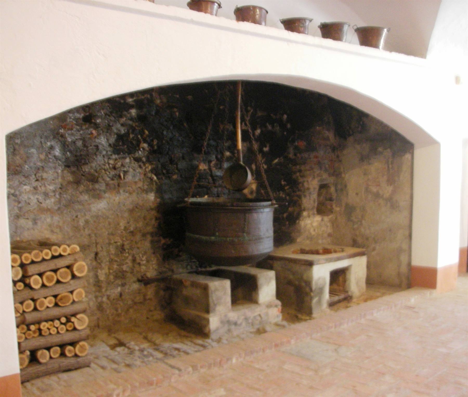 camino della cucina