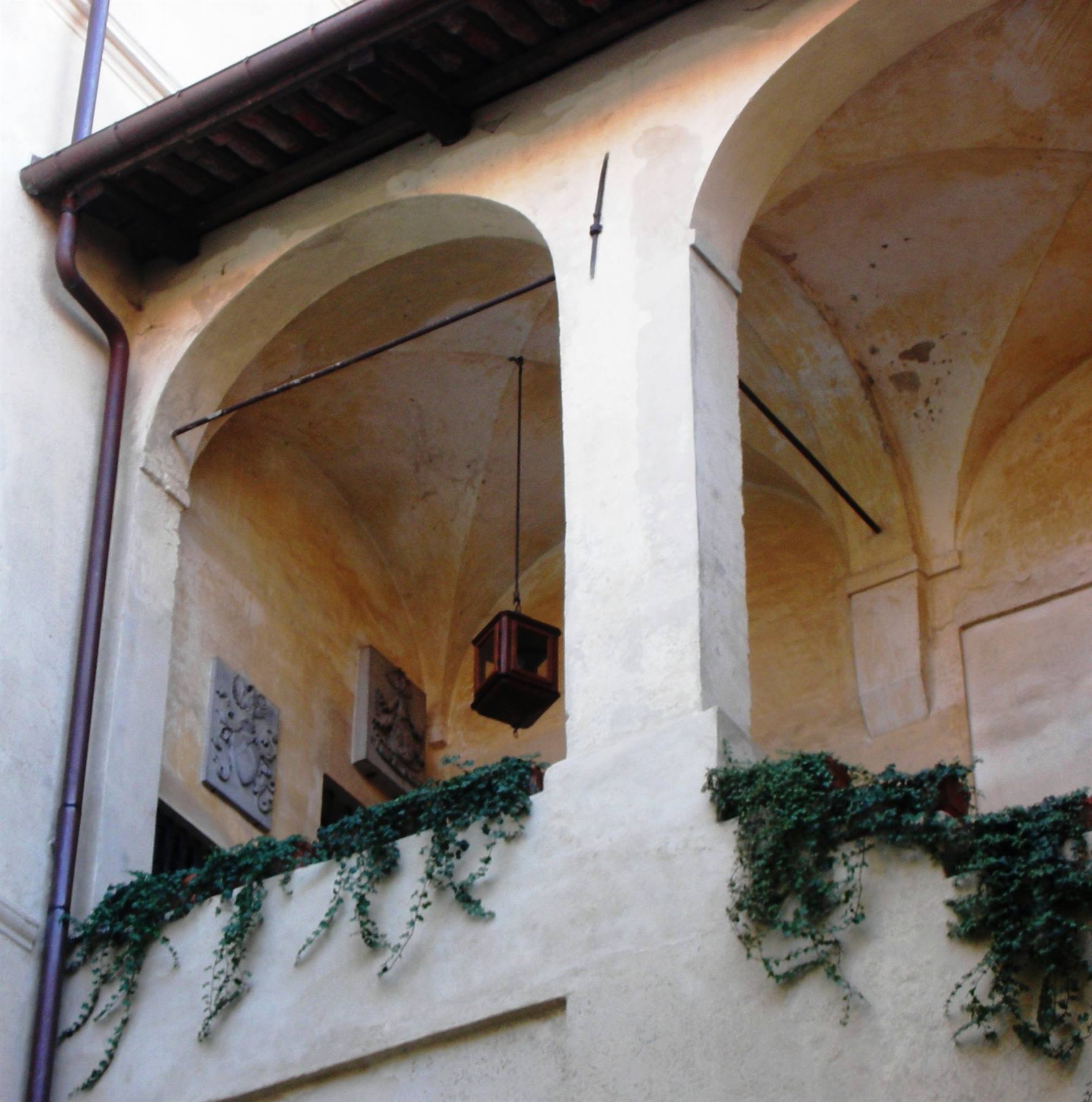 scala esterna, giardino