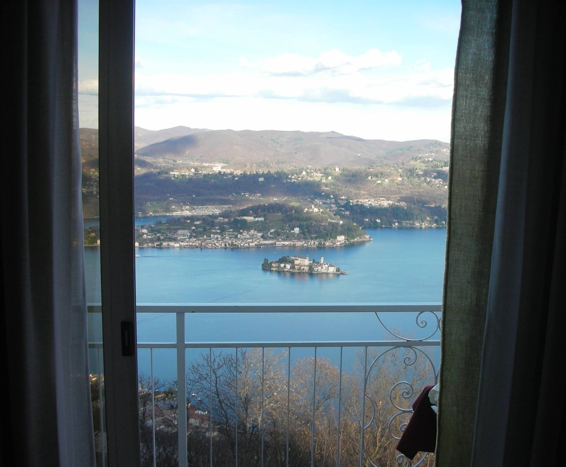 veduta dalla camera dell'hotel
