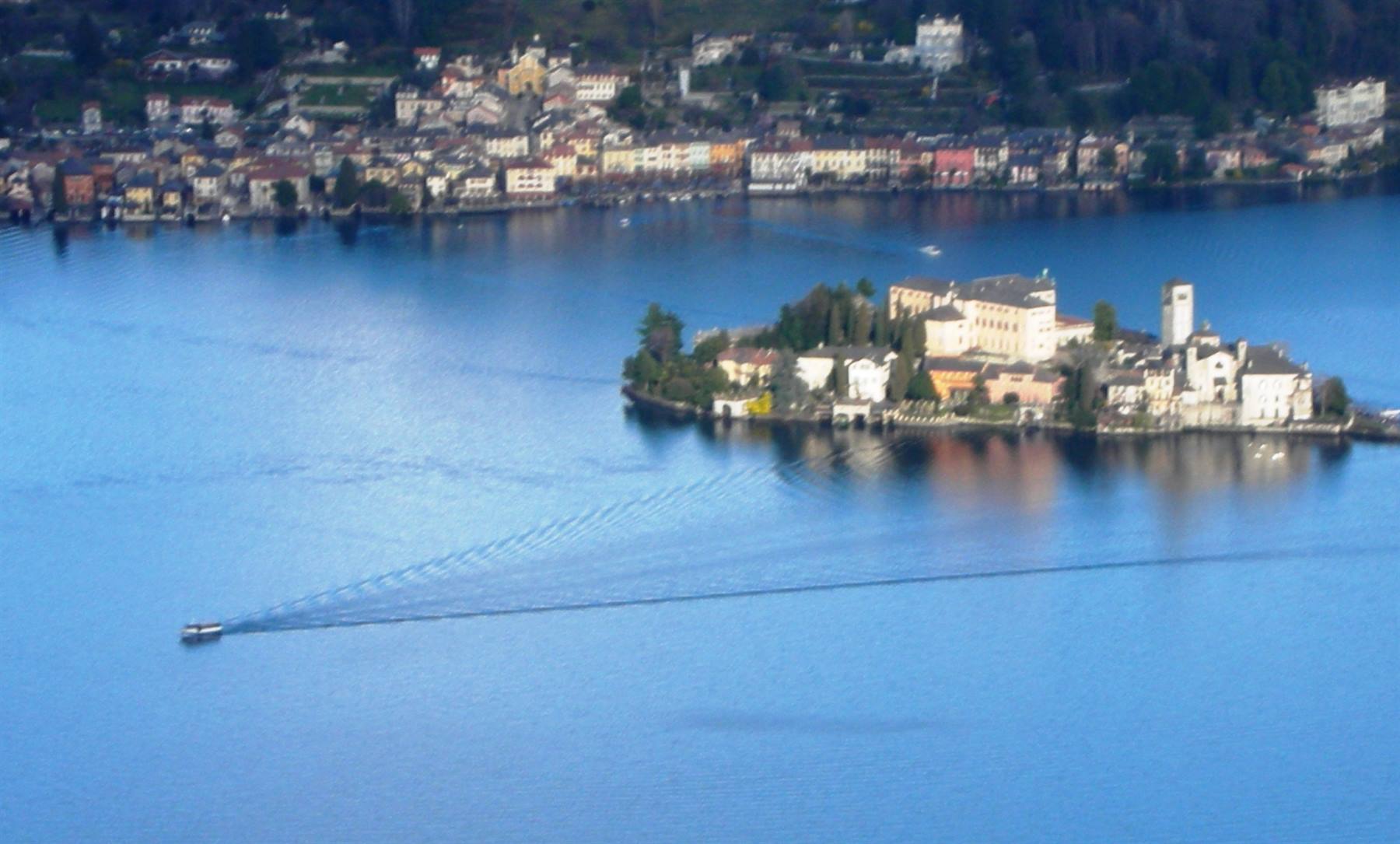 veduta dell'isola dalla camera dell'hotel